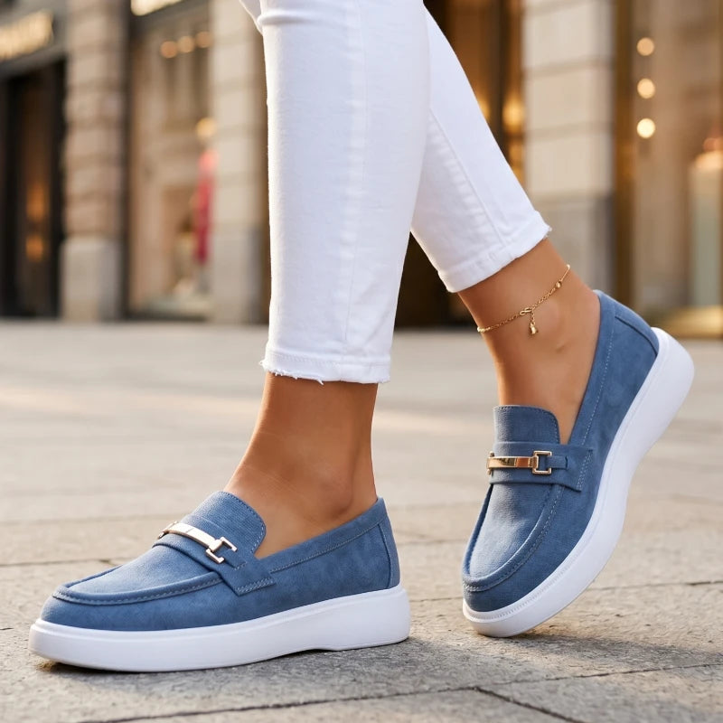 Florine Suede Loafers
