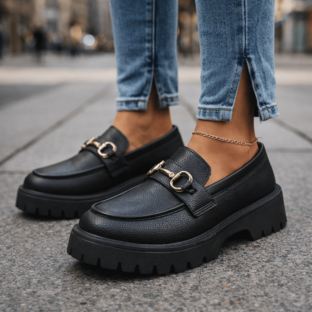 Celine Leather Loafers