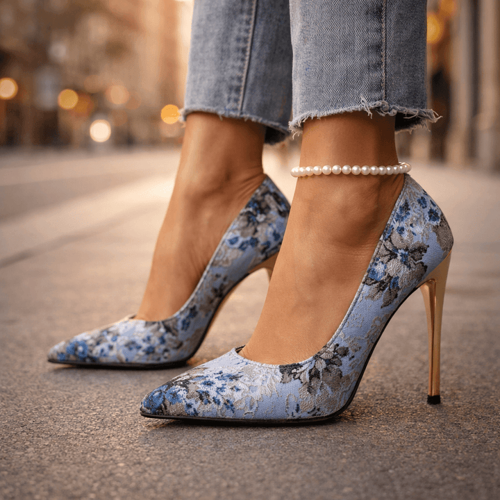 Aurora Bloom Heels