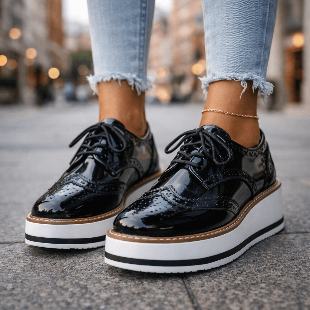 Elvyn Leather Platforms