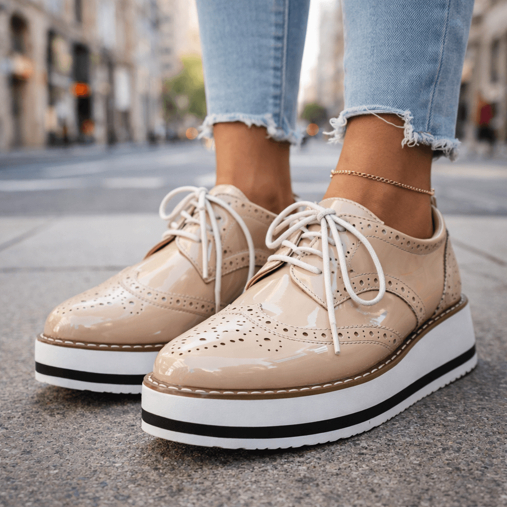 Elvyn Leather Platforms