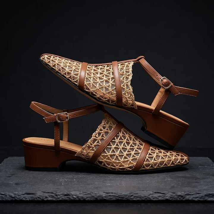 Callista Woven Sandals