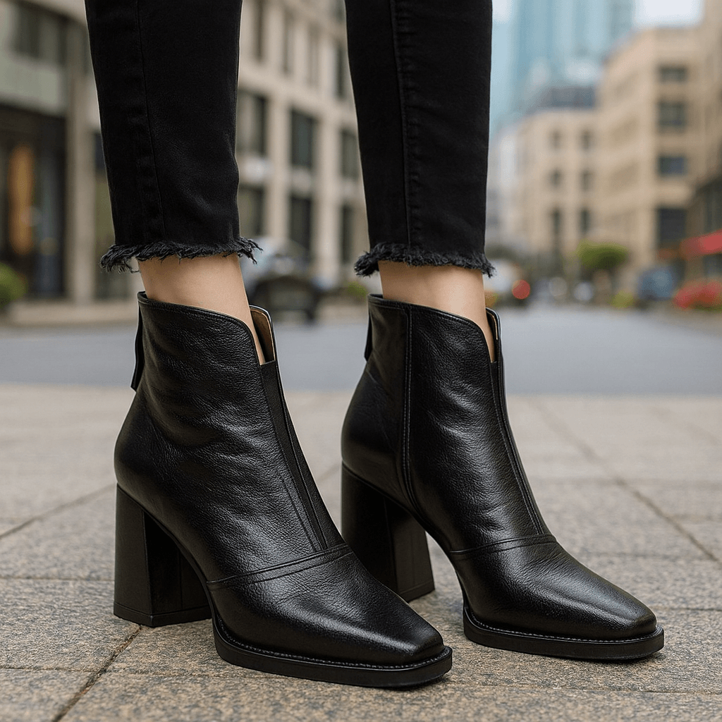Noemi Leather Boots
