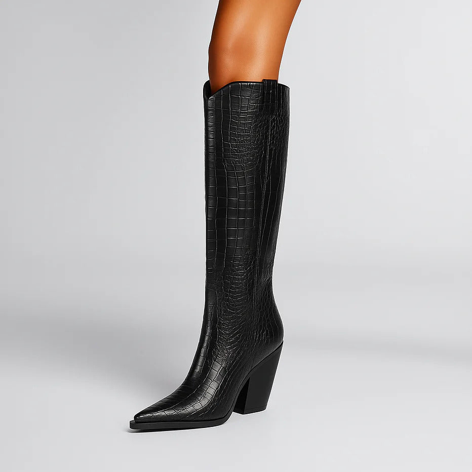 Diana Leather Boots