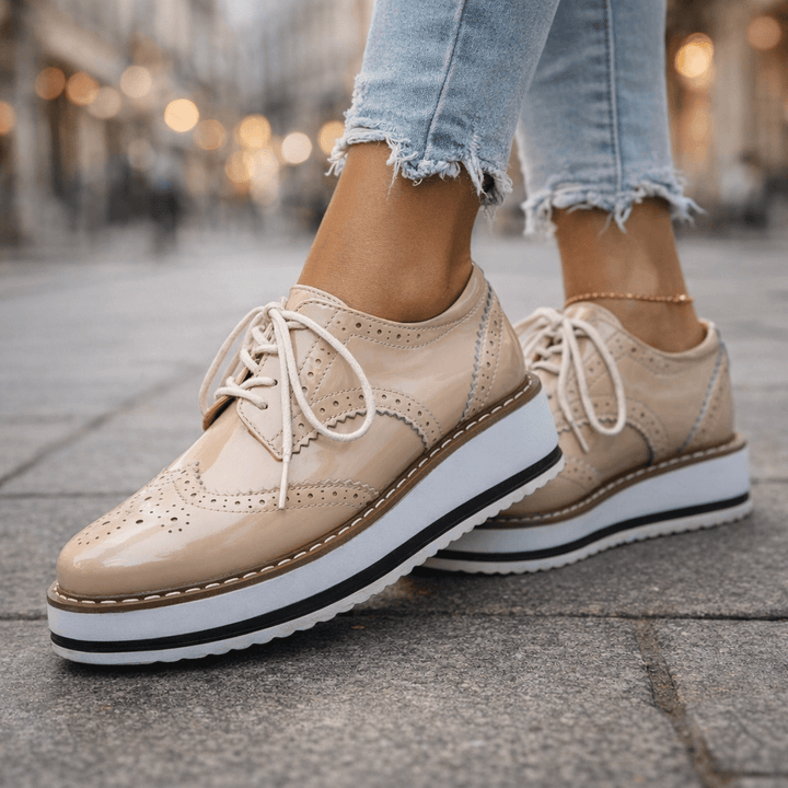 Elvyn Leather Platforms