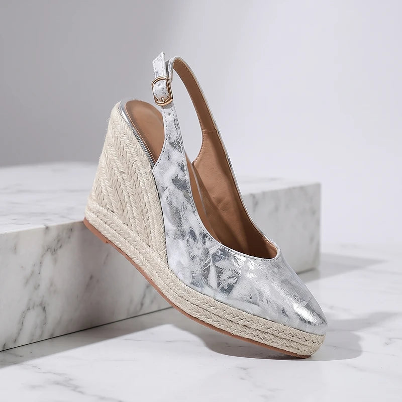 Beatrix Slingback Wedges