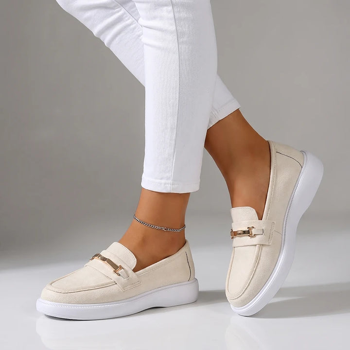 Florine Suede Loafers