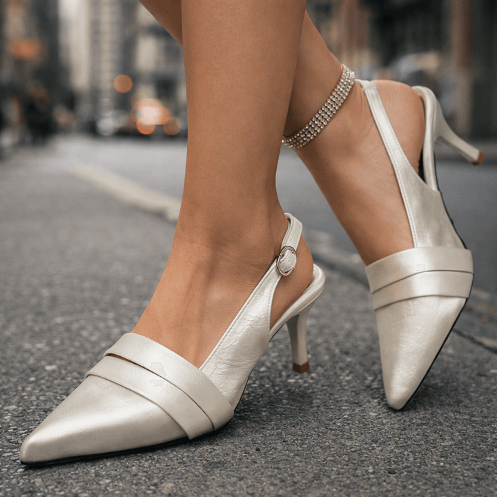 Nira Satin Heels