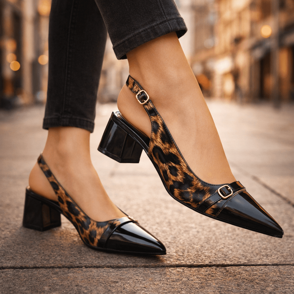 Pantera High-Shine Heels