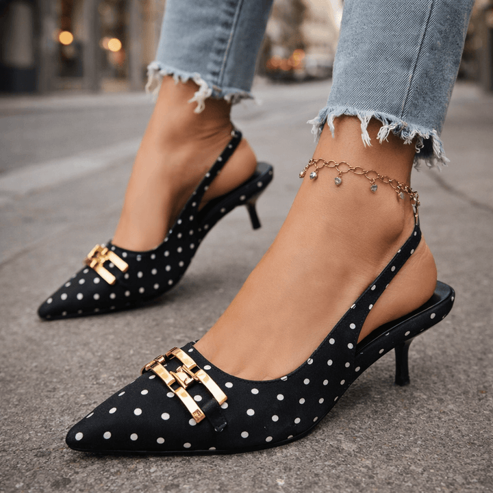 Eloria Polka Heels