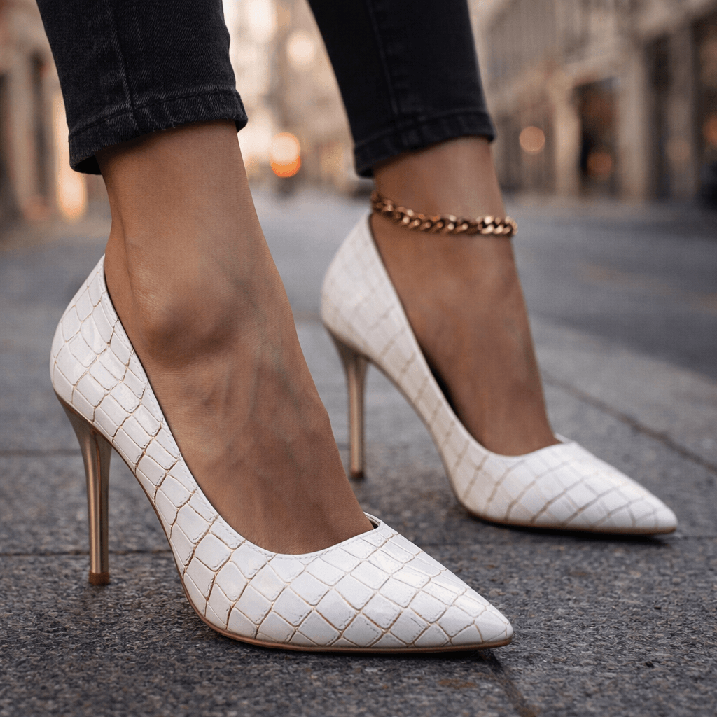 Aurea Gold Heels