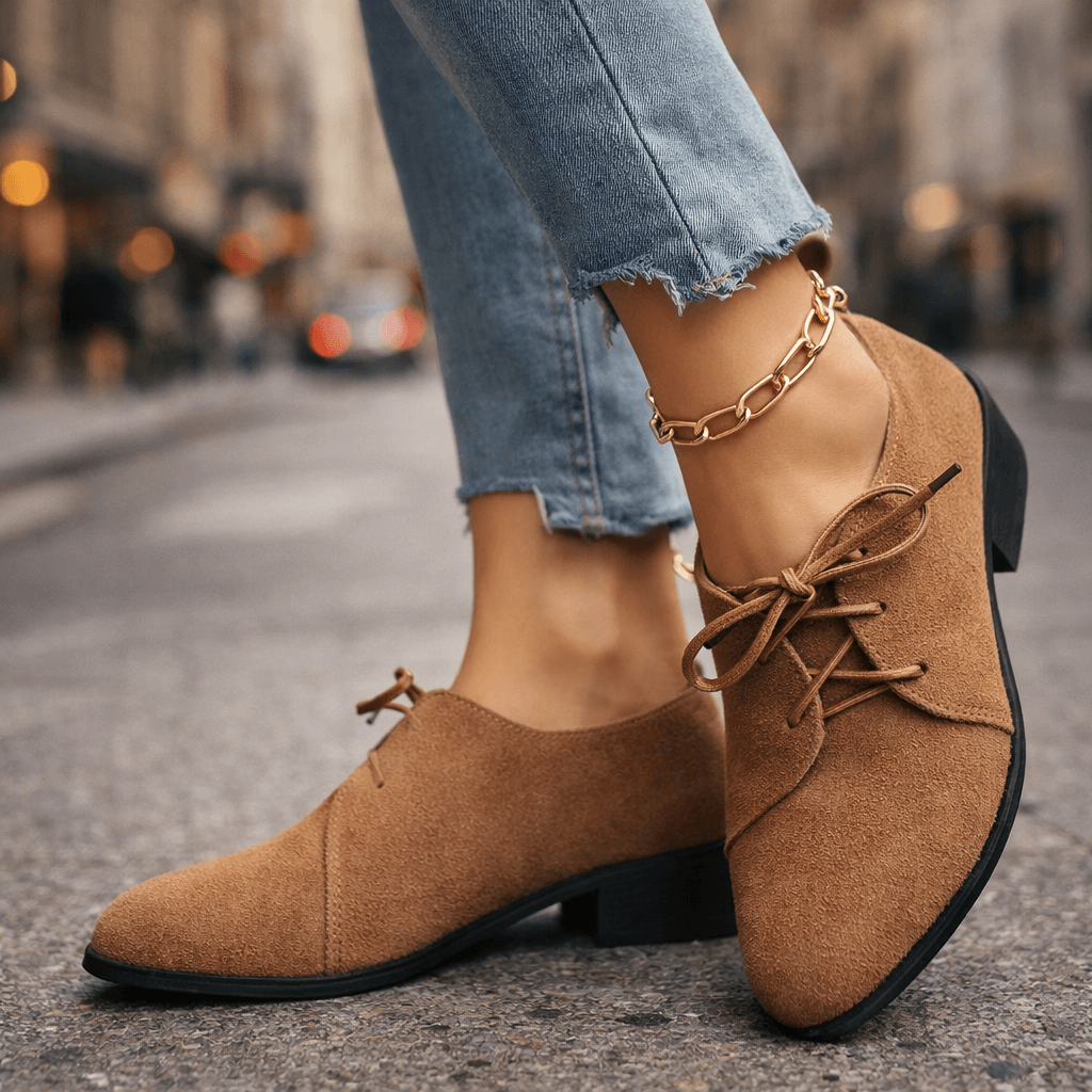 Nicole Suede Heels