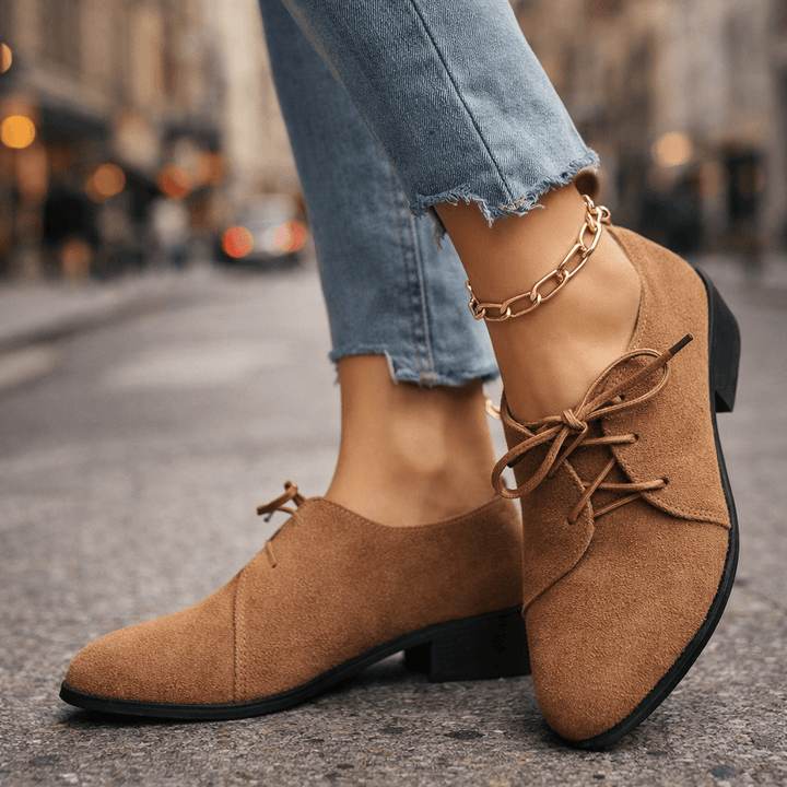 Nicole Suede Heels