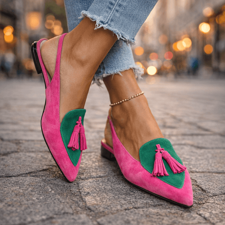 Lorina Tassel Slingbacks