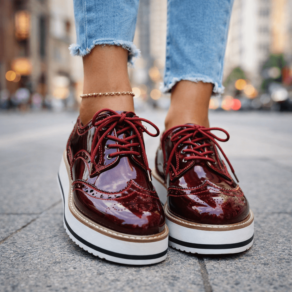 Elvyn Leather Platforms