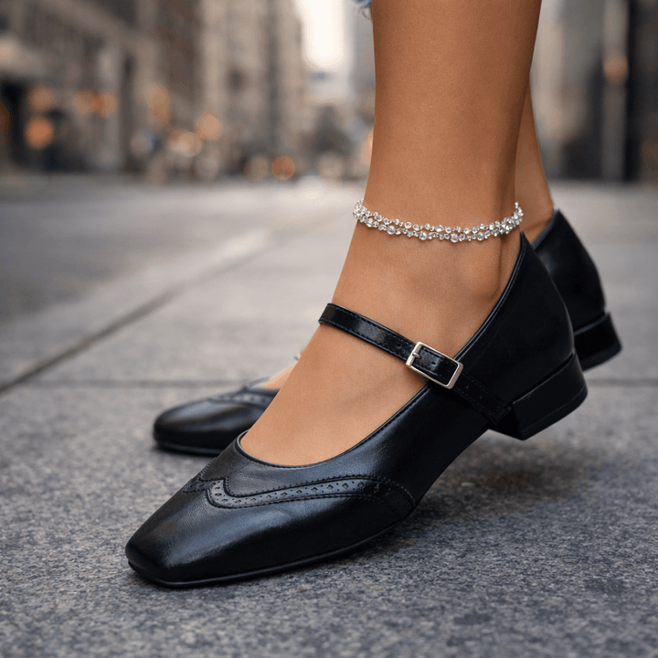 Althea Leather Heels