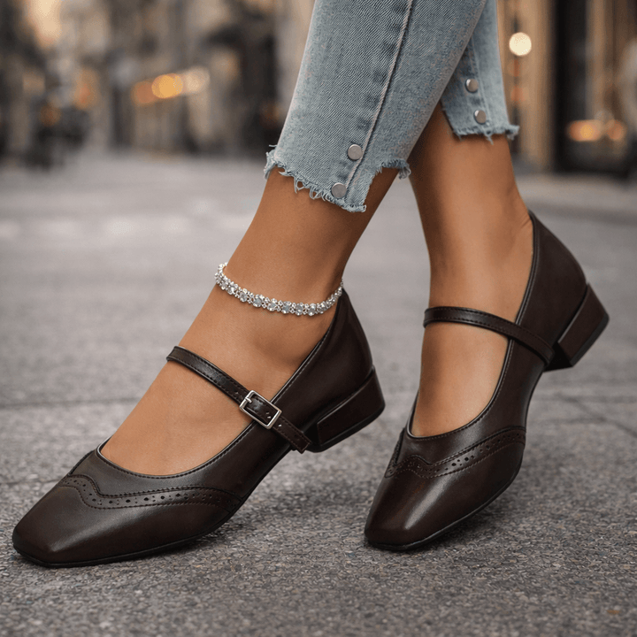 Althea Leather Heels