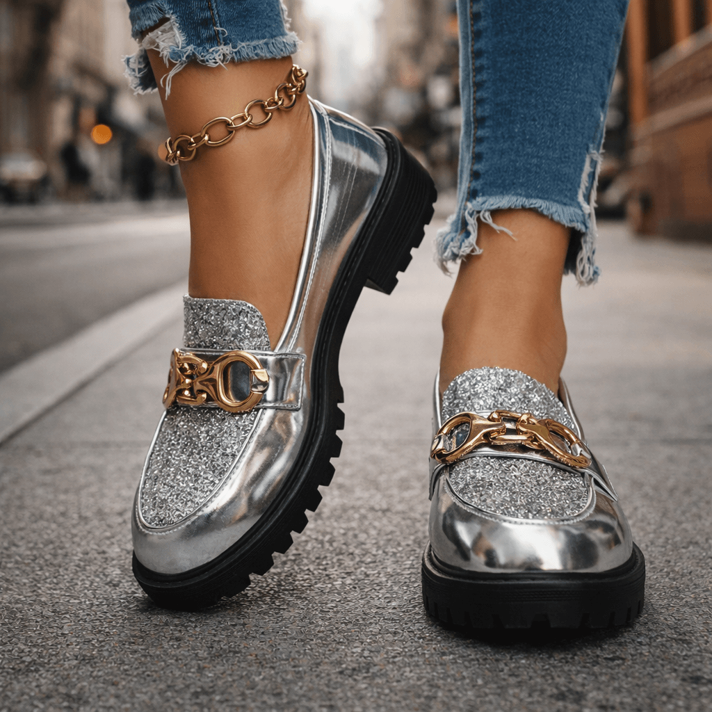 Aurovia Chain Loafers