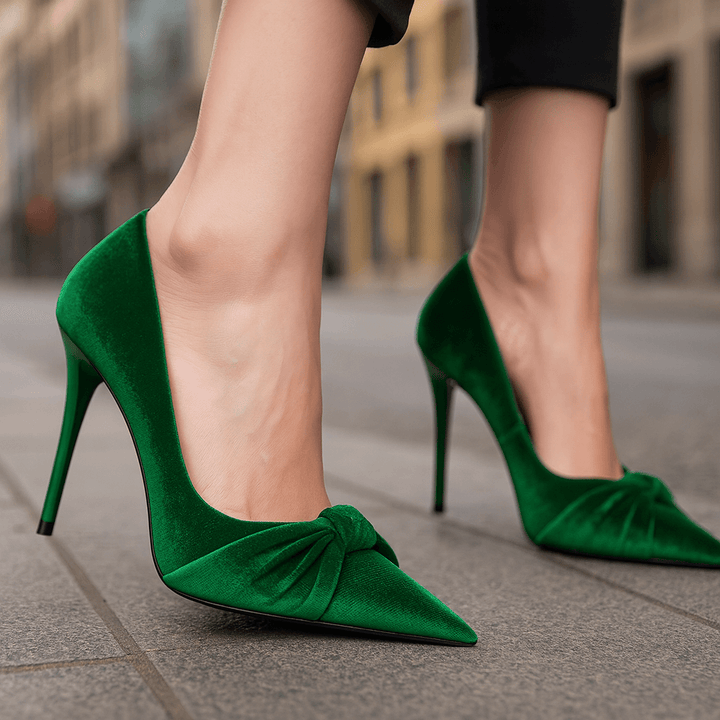 Juliette Velvet Heels