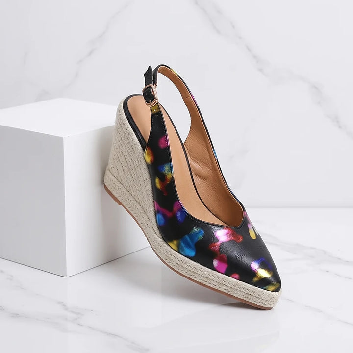 Beatrix Slingback Wedges