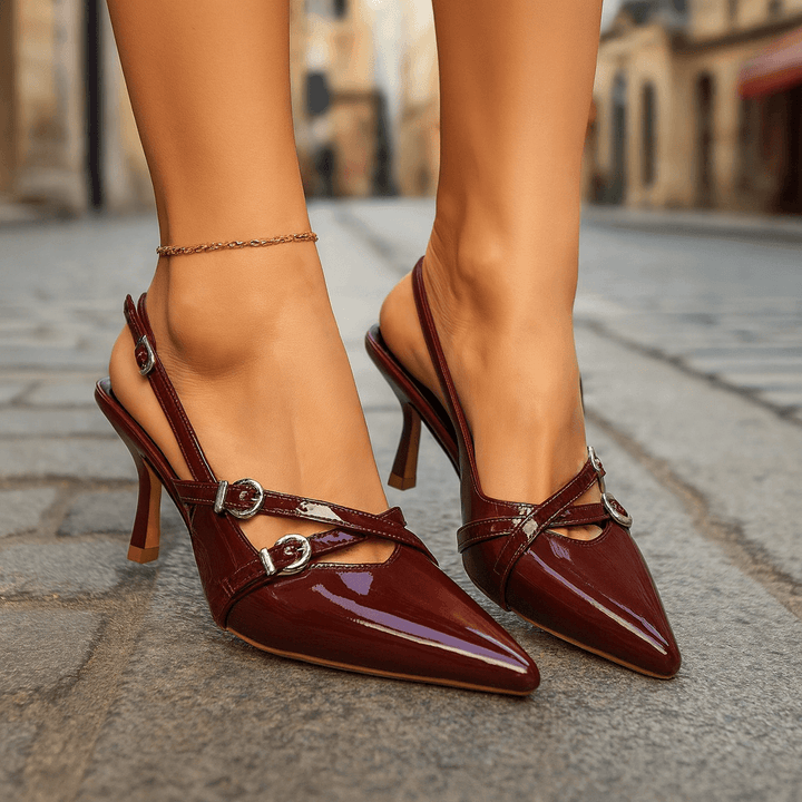 Rosalia Buckle Heels