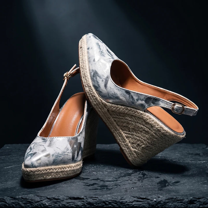 Beatrix Slingback Wedges