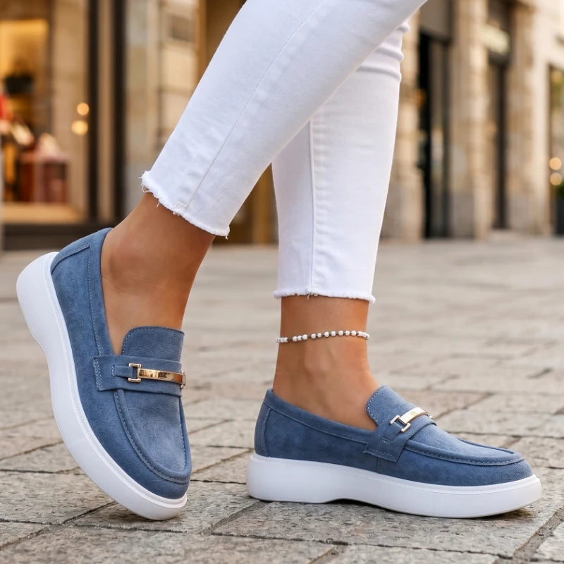 Florine Suede Loafers