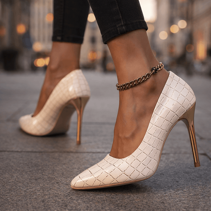 Aurea Gold Heels