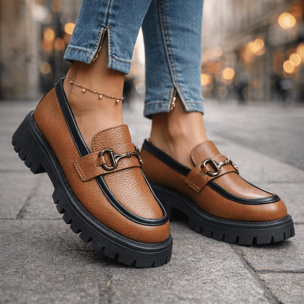 Celine Leather Loafers