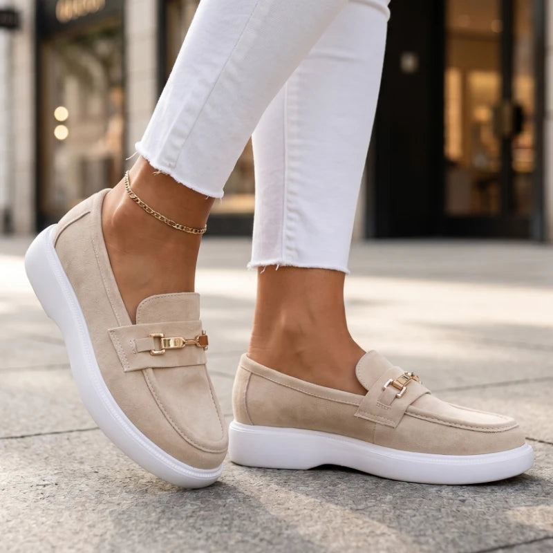 Florine Suede Loafers