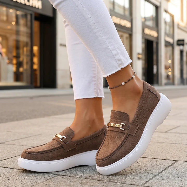 Florine Suede Loafers