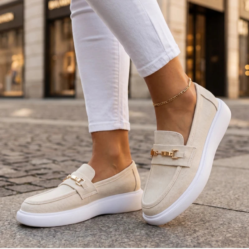 Florine Suede Loafers