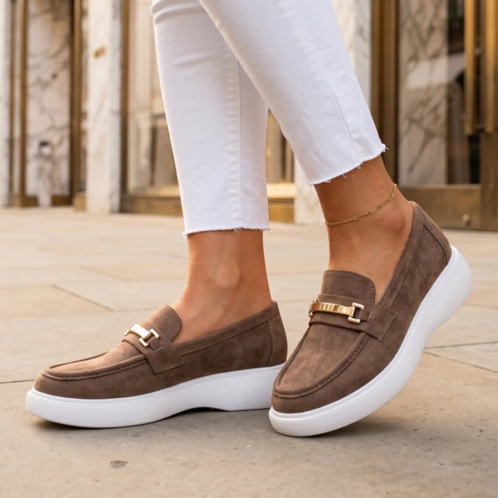 Florine Suede Loafers