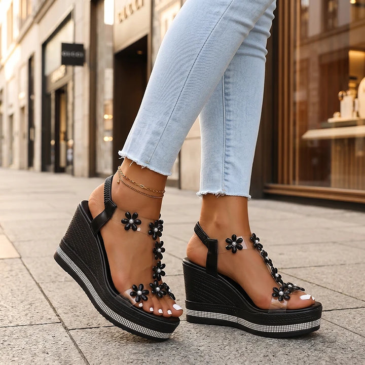 Floryn Wedge Sandals