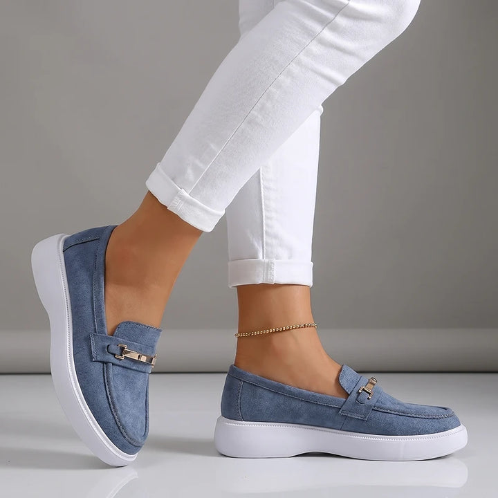 Florine Suede Loafers
