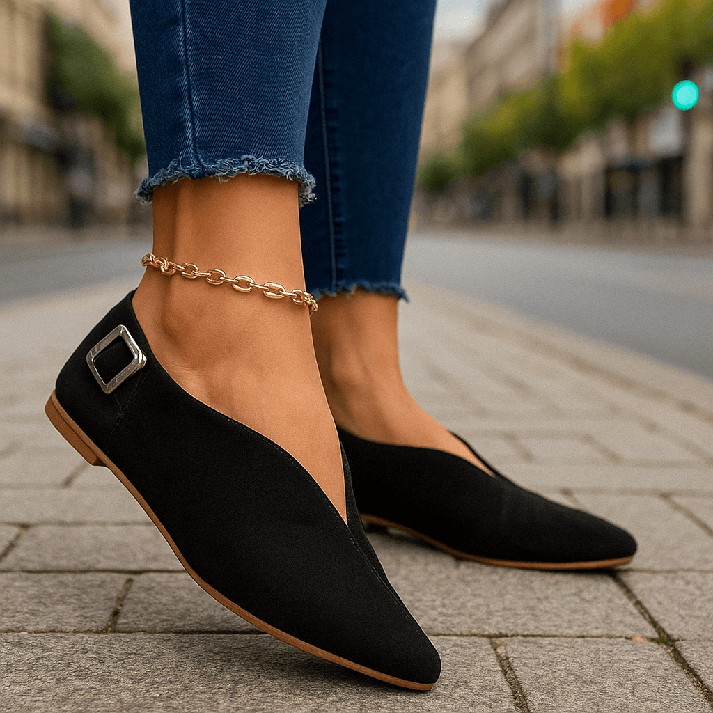 Bella Suede Loafers
