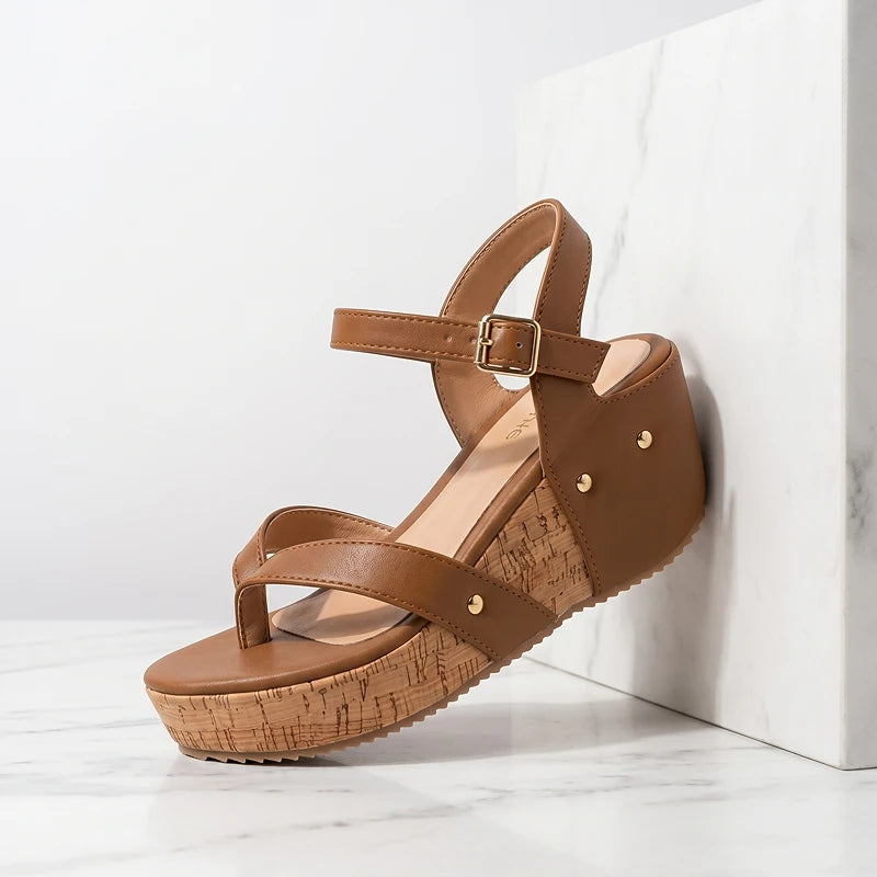 Annika Leather Sandals 