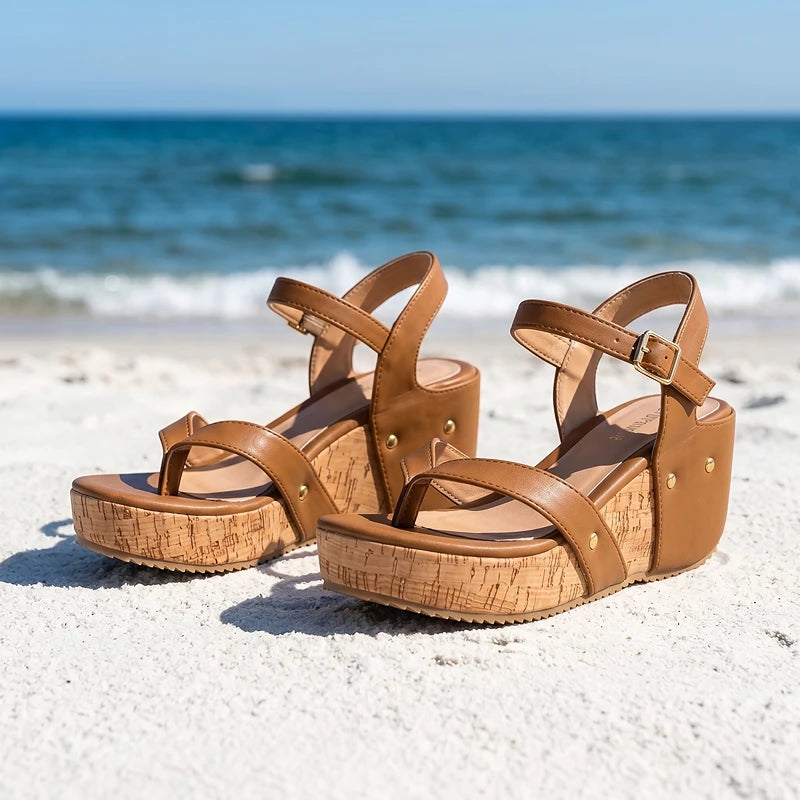 Annika Leather Sandals 
