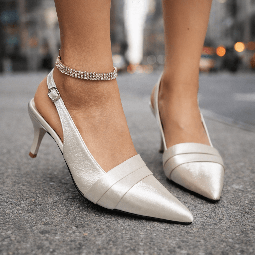 Nira Satin Heels
