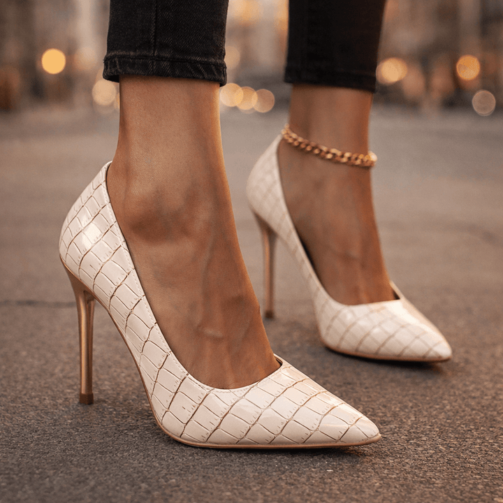 Aurea Gold Heels
