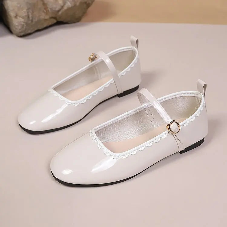 Odette Noir Flats