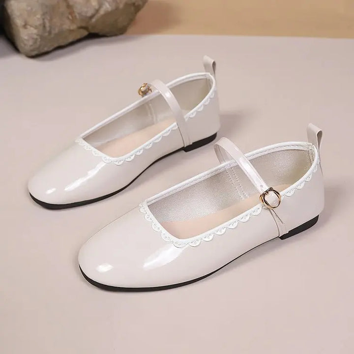 Odette Noir Flats