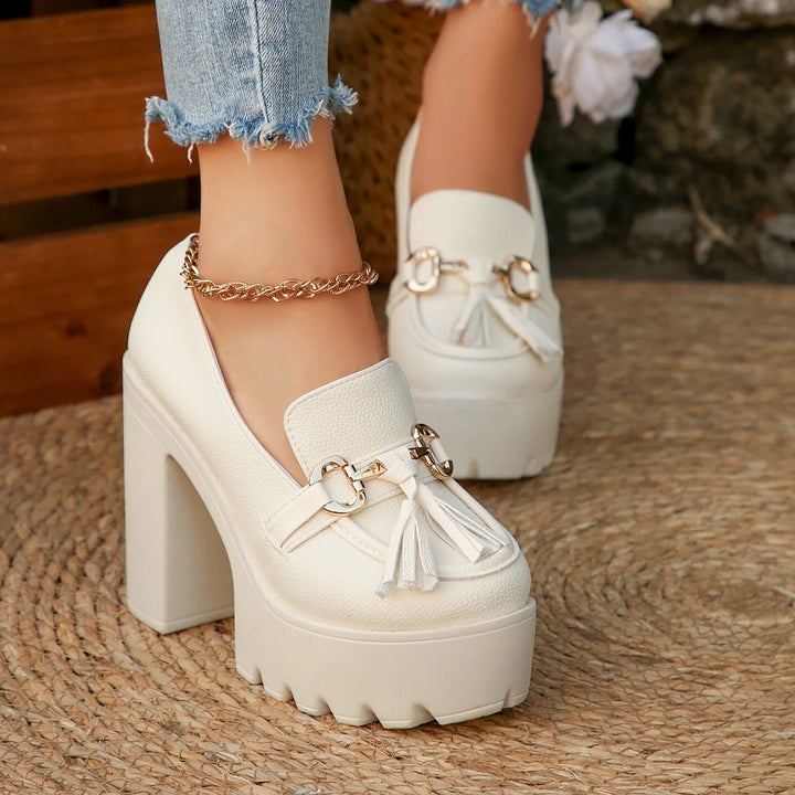 Zarela Platform Loafers