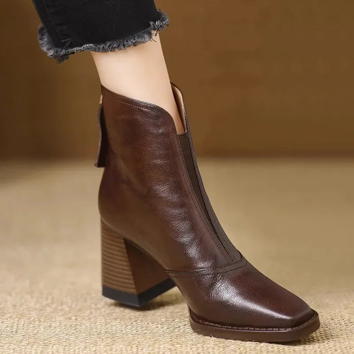 Noemi Leather Boots