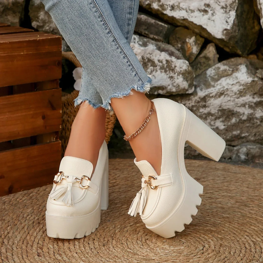 Zarela Platform Loafers