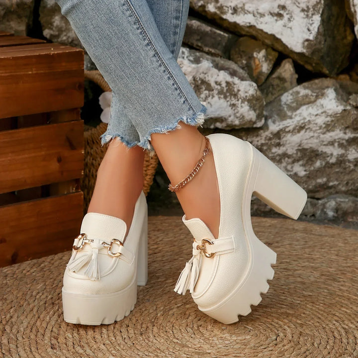 Zarela Platform Loafers