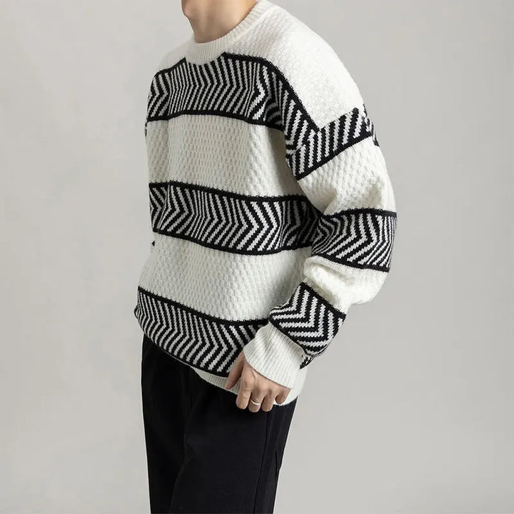 Chevron Edge Sweater