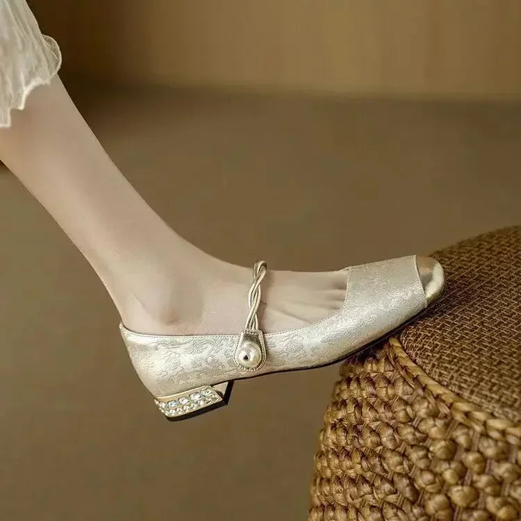 Ophelia Pearl Heels