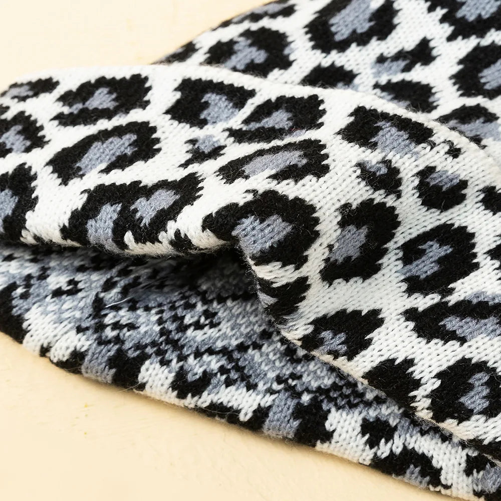 Aria Leopard Beanie
