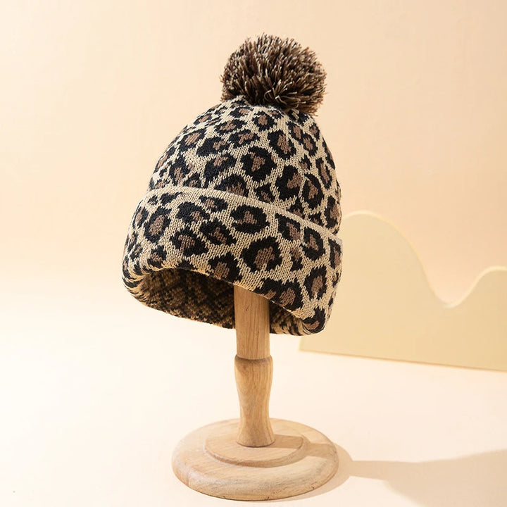 Aria Leopard Beanie